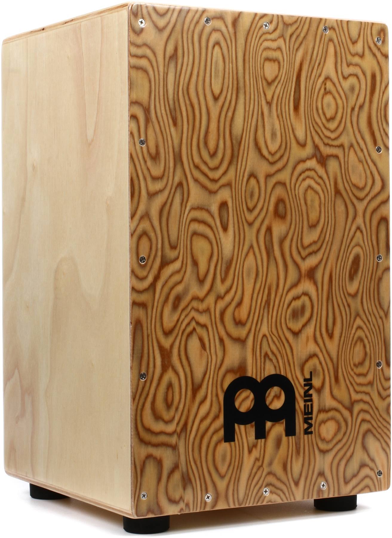 Meinl String Cajon with Bag Makah Burl Frontplate