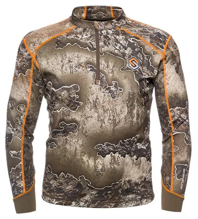 Savanna Aero Attack 1/4 Zip Shirt-Realtree Excape-2X-Large