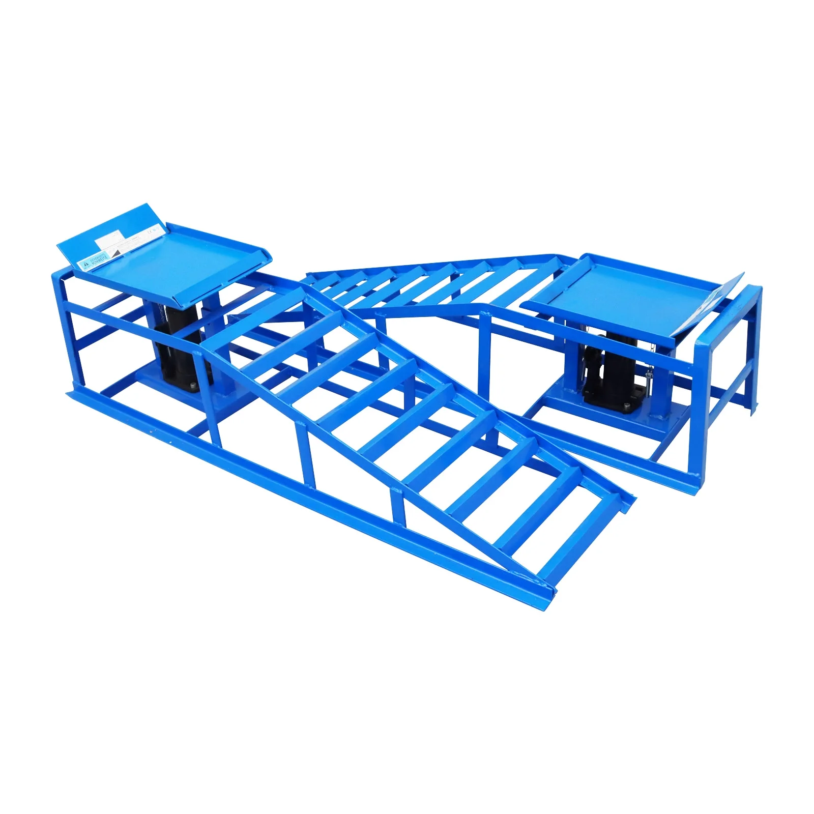 INTSUPERMAI Hydraulic Lifting Jack Vehicle Ramps Loading 5T Capacity Hydraulic Car Ramp Lift - Curated Treasures Market