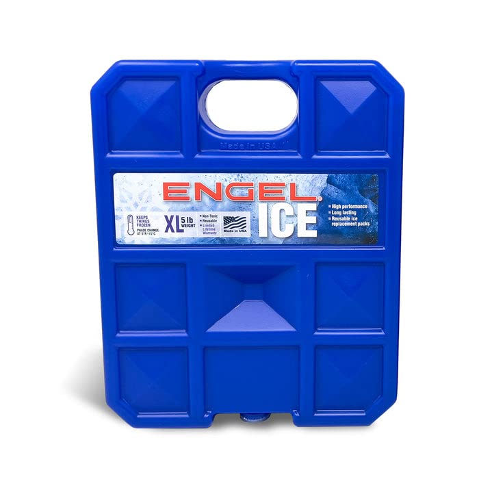 ENGEL 32°F Cooler & 5°F Freezer Packs - Made in The USA - Ice Packs for Boating, Fishing