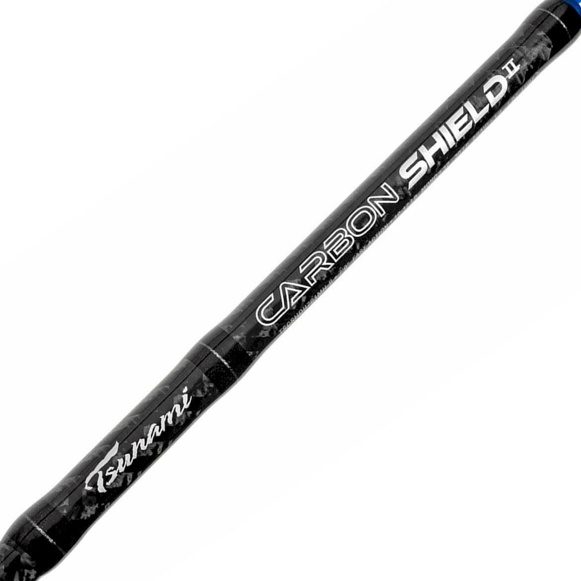 Tsunami Carbon Shield II Boat Casting Rods TSCSHDBCII761M