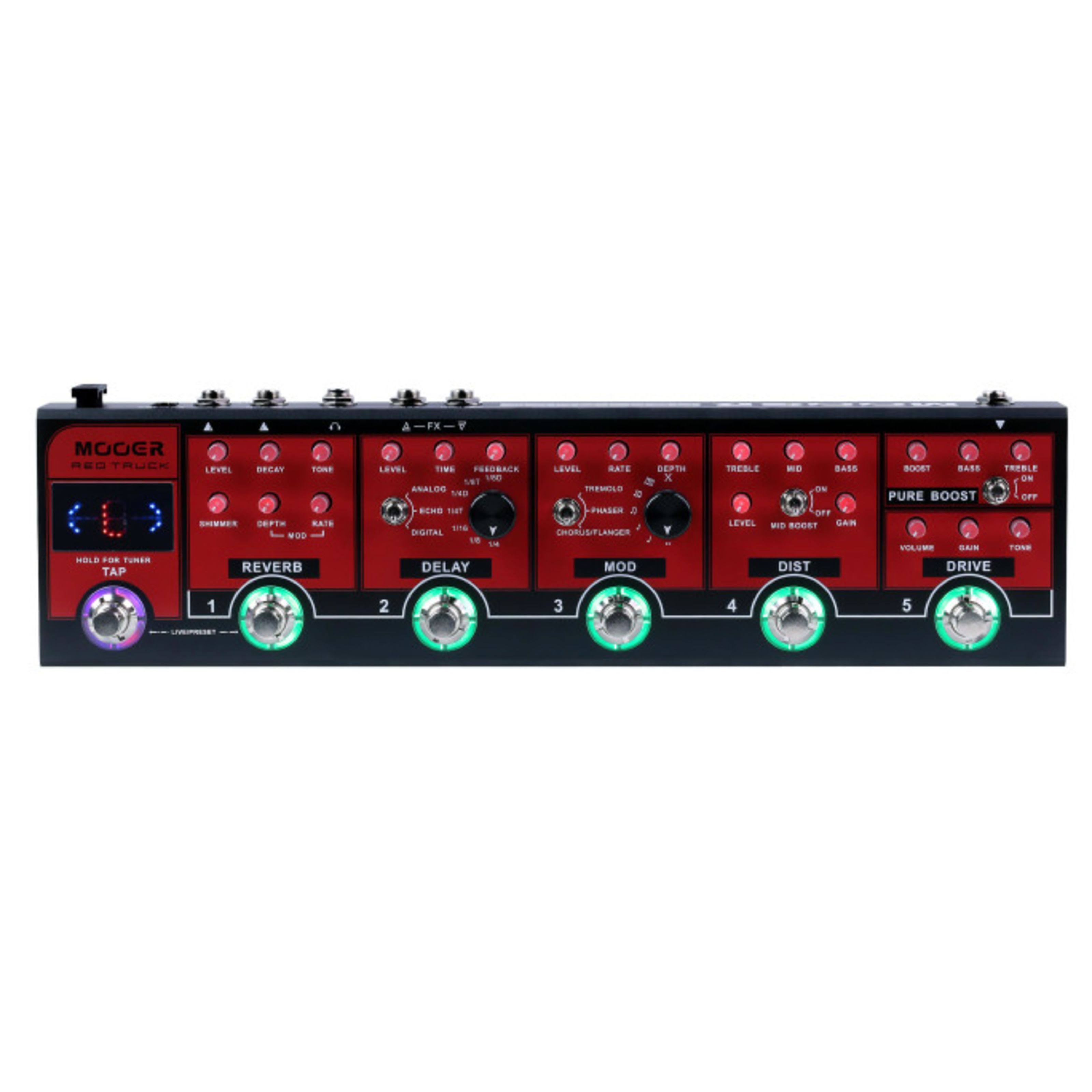 Mooer Red Truck Multi-Effects Pedal
