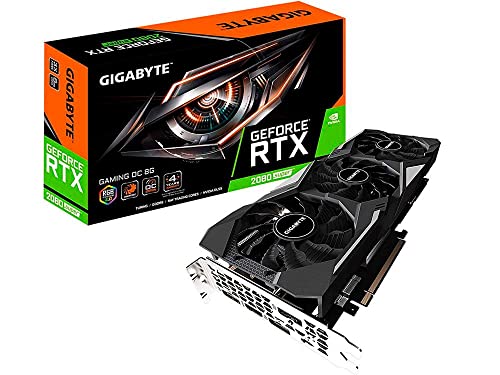 Gigabyte GeForce RTX 2080 Super Gaming OC 8G Graphics Card, 3X Windforce Fans, 8GB 256-Bit GDDR6, Gv-N208SGAMING OC-8GC REV2.0 Video Card