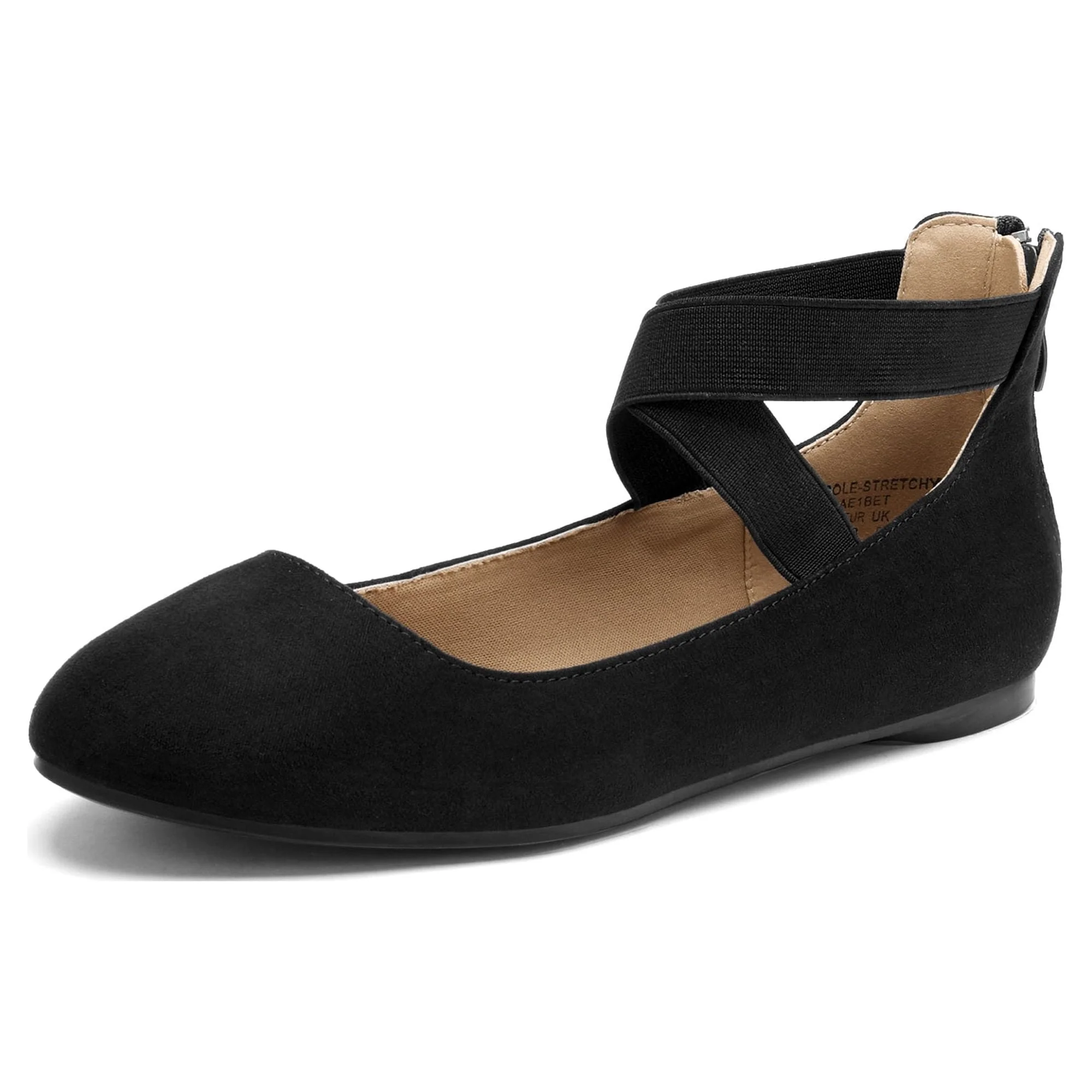 Dream Pairs Womens Ballet Flats Elastic Ankle Strap Mary Jane Slip On Shoes - Curated Treasures Market