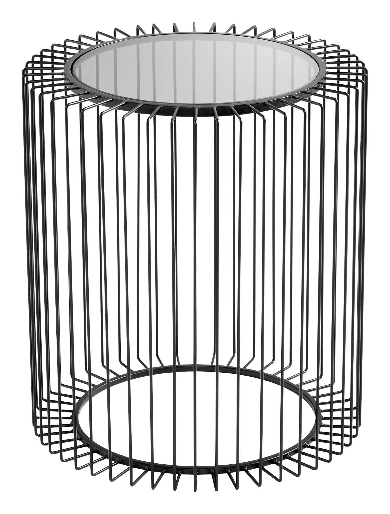 Cyan canasta Side Table - Graphite - 10927