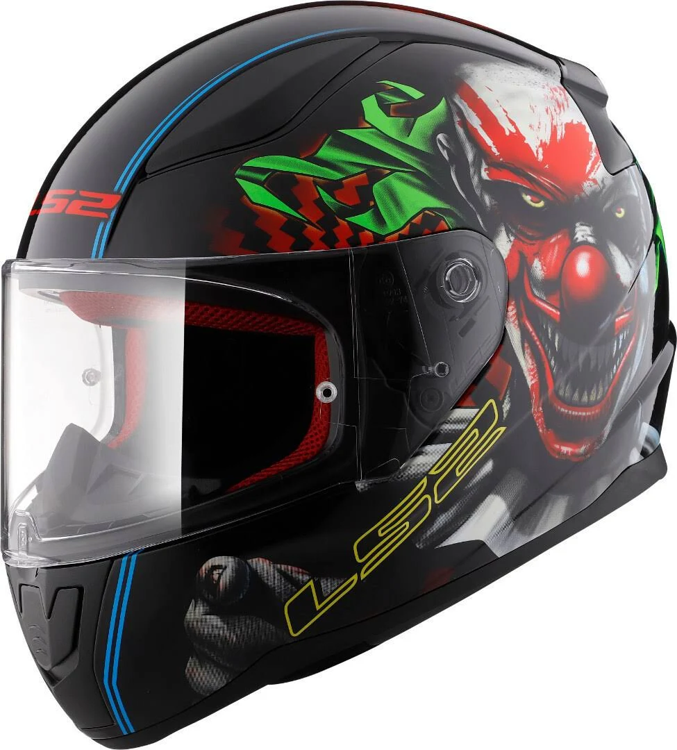 LS2 - Helmet FF353 Rapid Happy Dreams Black - Size S