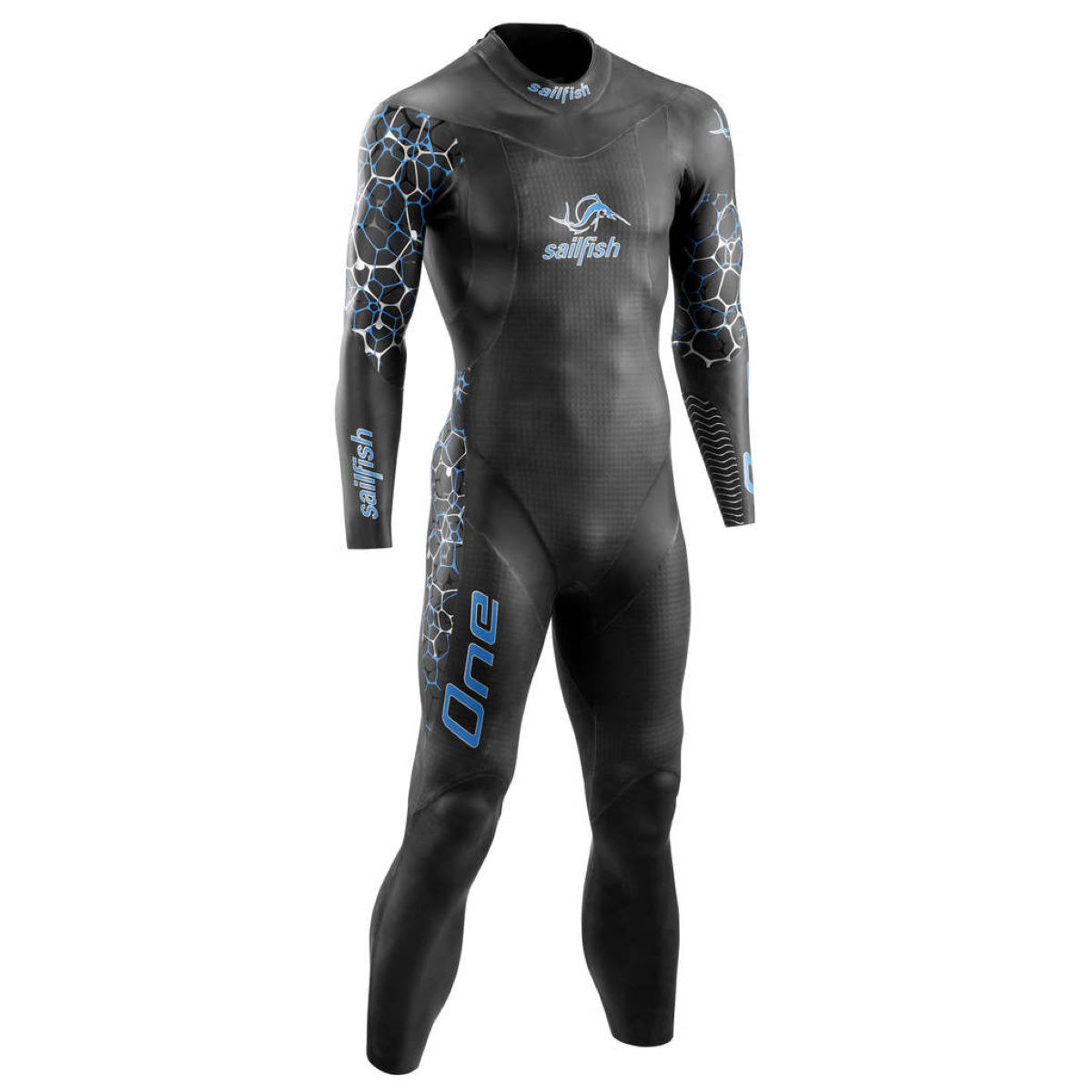 Sailfish One Wetsuit Black Blue - XSL