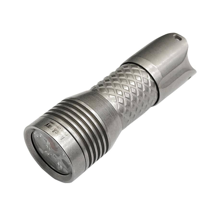 MecArmy PS16 2,000-Lumen EDC Flashlight - Stonewashed