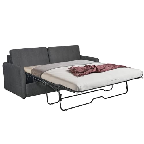 86.6" Sleeper Sofa Couch with Pullout Bed, Loveseat Sleeper Sofa Bed with Pull Out Couch