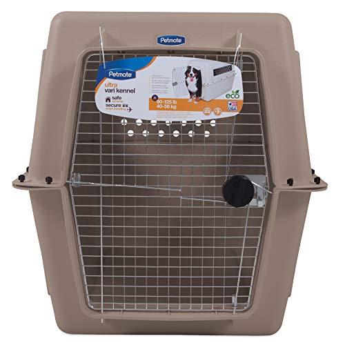 Petmate Ultra Vari Dog Kennel for Extra Large Dogs (Durable, Heavy Duty Dog Travel Crate, Made with Recycled Materials, 48 in. Long) 90 to 125 lbs