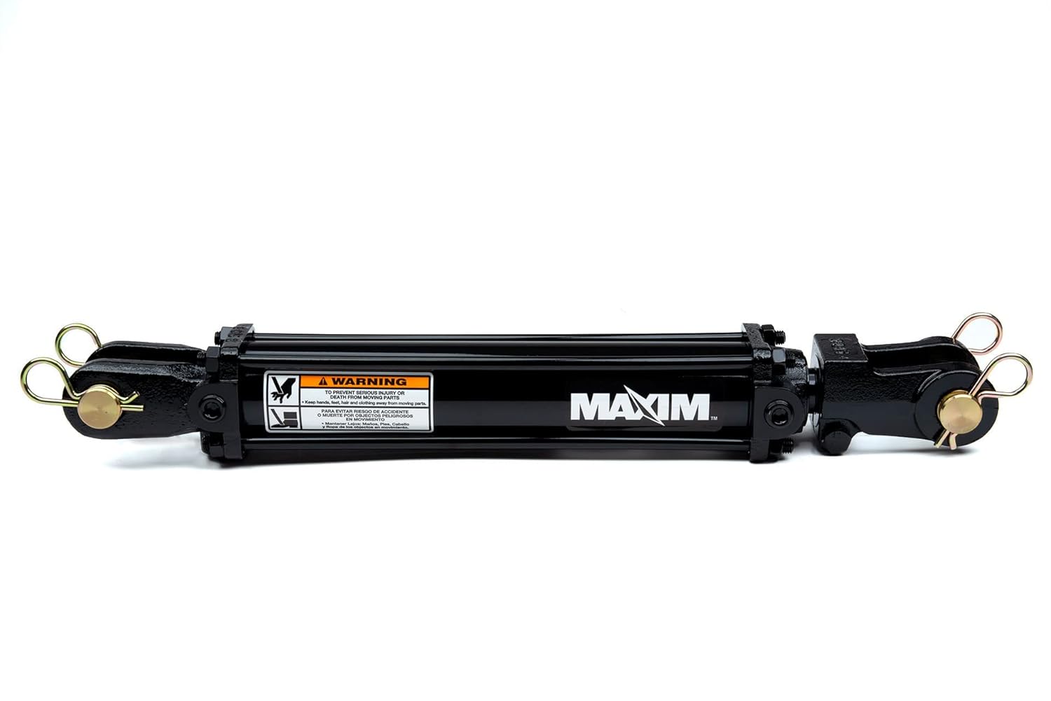 Maxim TC Double Acting Hydraulic Tie Rod Cylinder - 2 Bore Hydraulic Cylinder - Tie-Rod Cylinder for Double Acting Applications - 2&rdquo; Bore