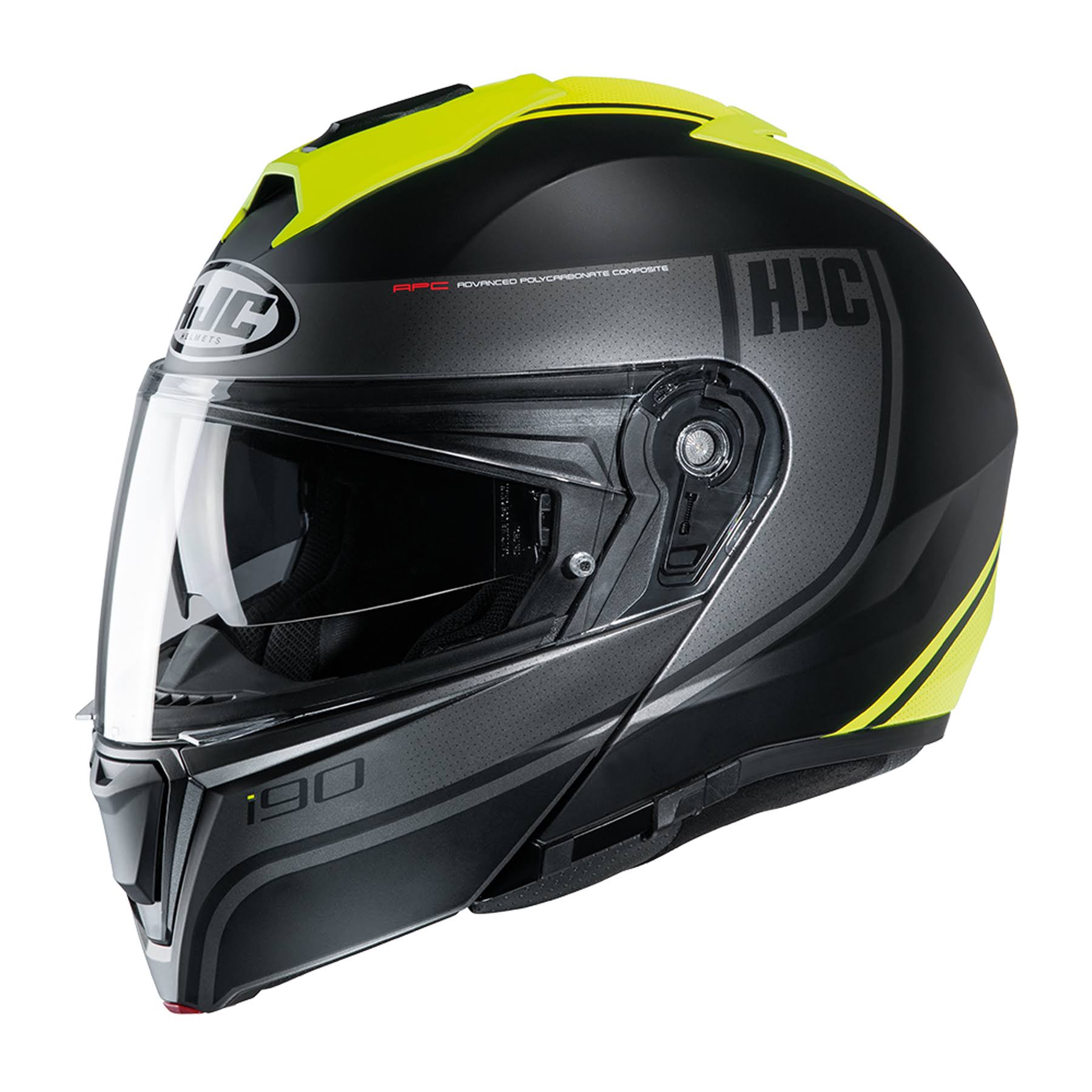 HJC i90 Davan Flip Front Helmet (Black|Yellow)