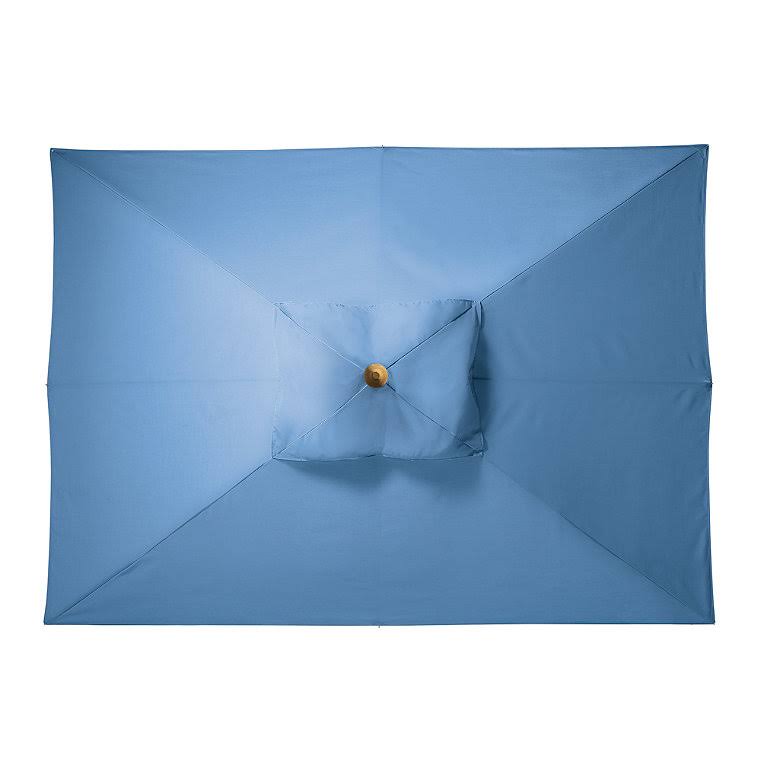 Replacement Canopy for 8& x 11& Rectangular Market Umbrella - Rumor Midnight, Solid - Frontgate