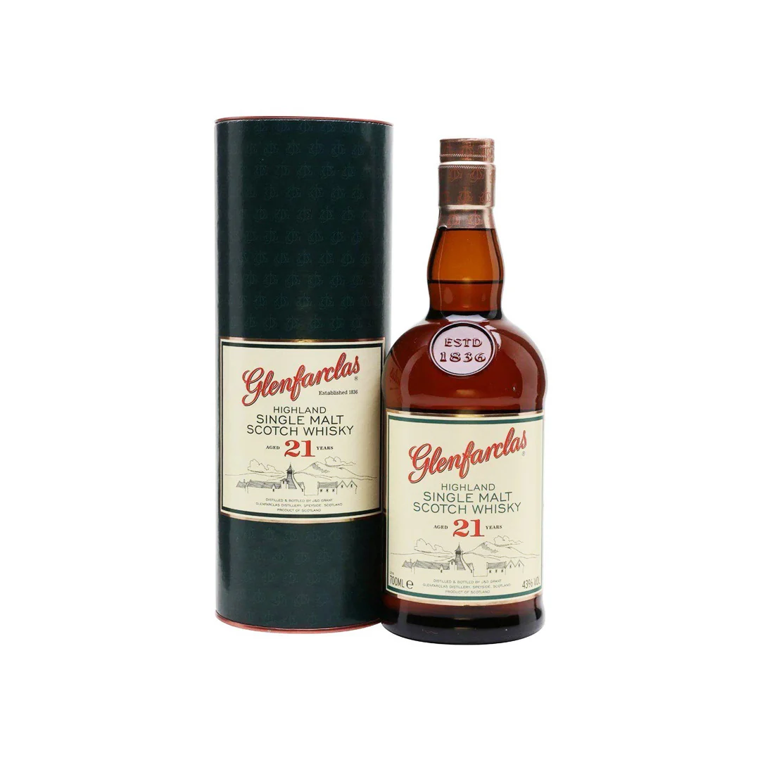 Glenfarclas Single Malt Scotch Whisky 21 Year Old 750ml - Nestor Liquor