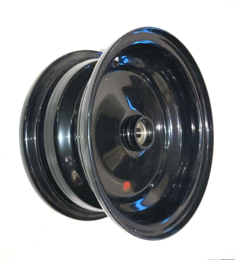 Wheel / Rim - Front, Black for Mudhead 208R and Mid-Size Gokarts