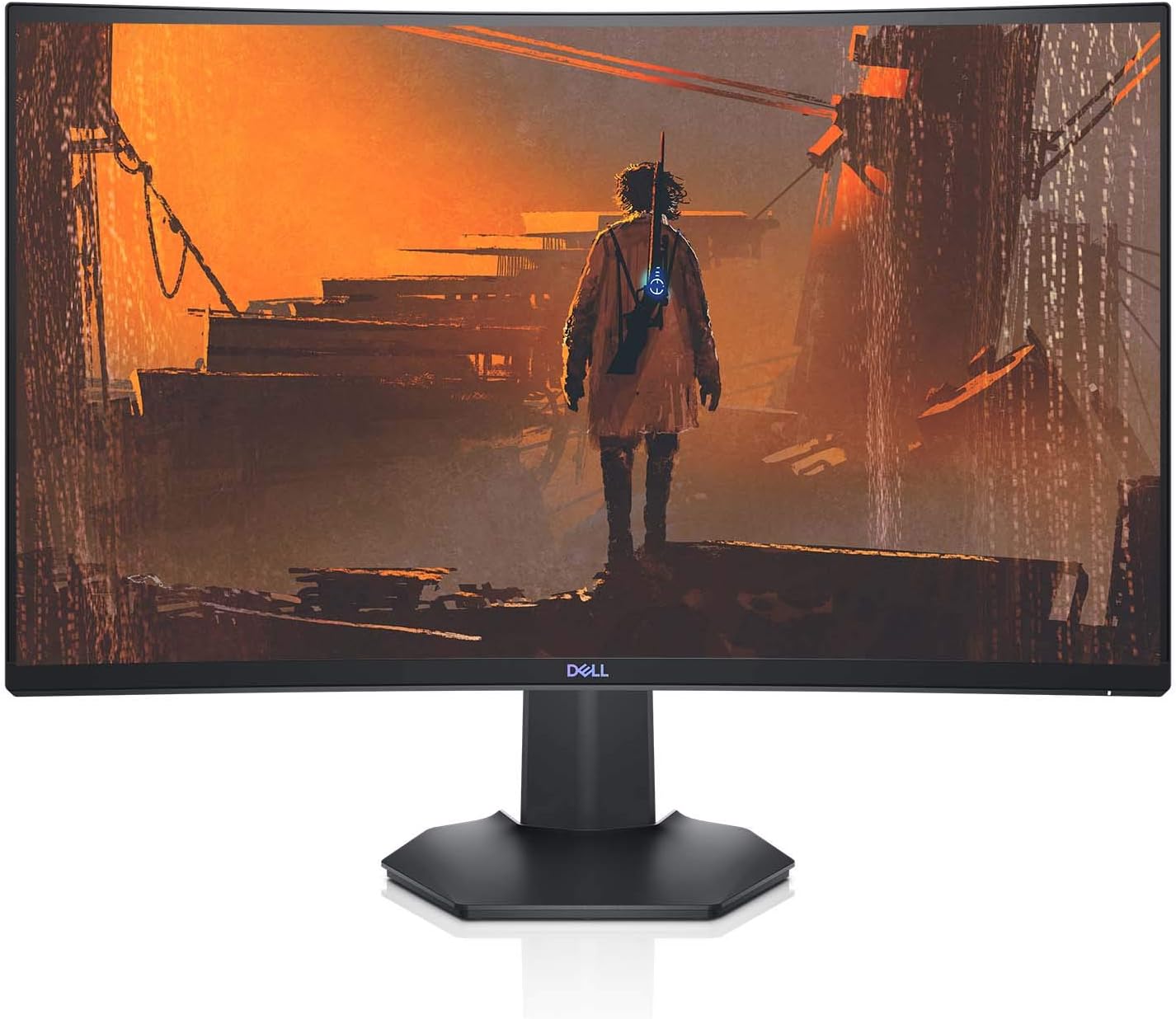 Dell 144Hz Gaming 27 Inch Curved Monitor with FHD (1920 x 1080) Display, Nvidia G-Sync and AMD FreeSync HDMI, DisplayPort, VESA Certified, Gray