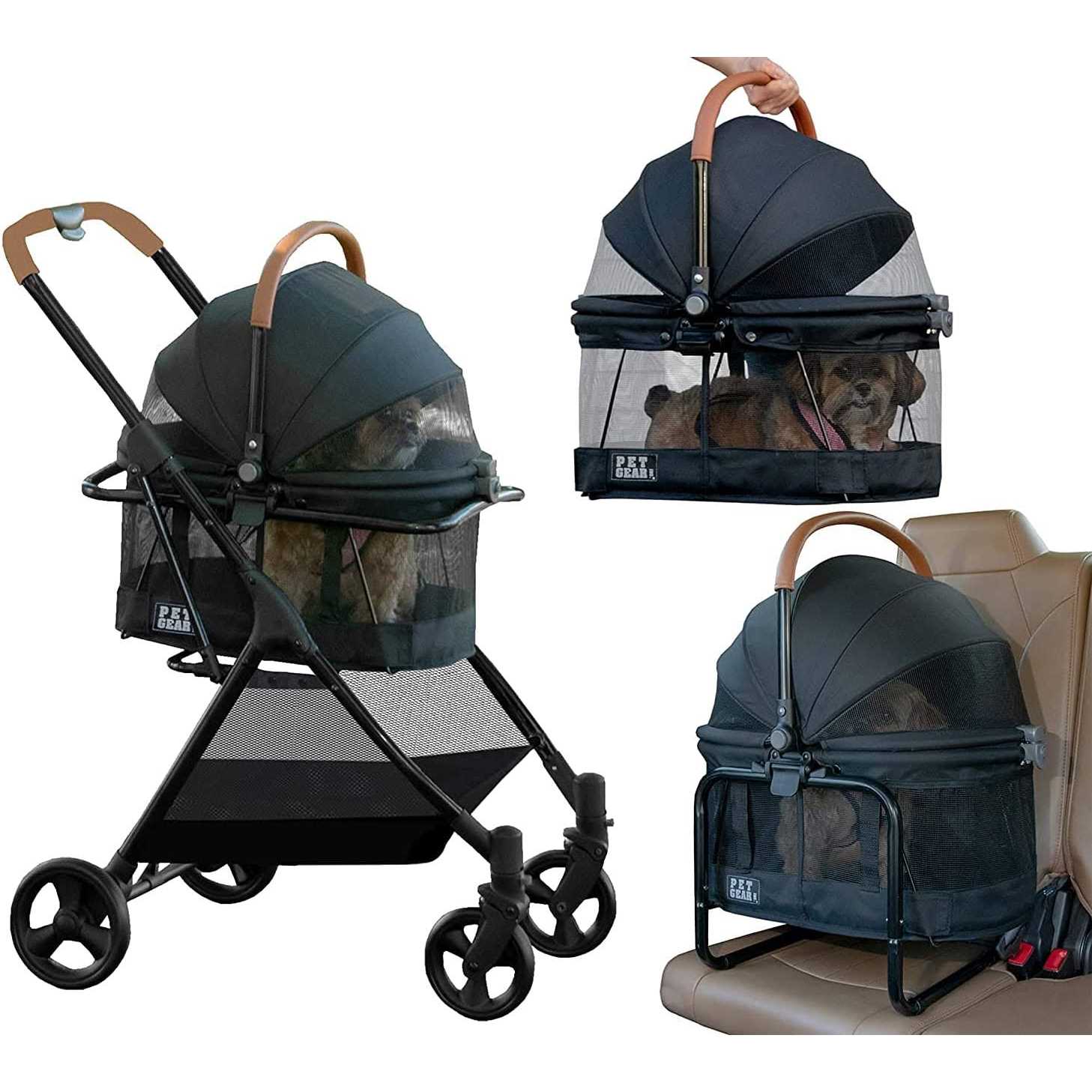Pet Gear View 360 Stroller, Booster and Carrier Travel System - Pet Supplies online store