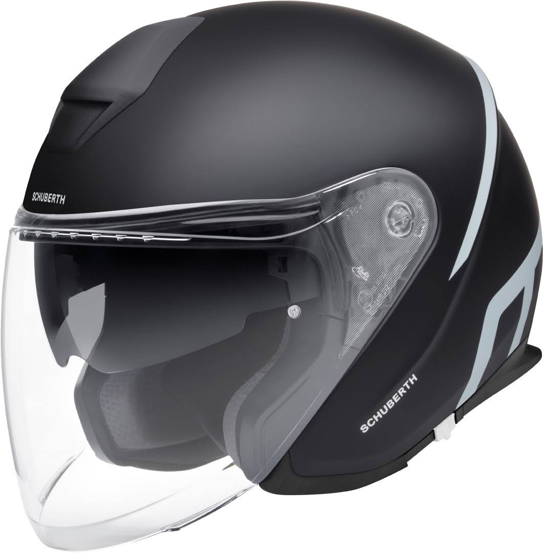 Schuberth M1 Pro Strike Jet Helmet, Black, Size L