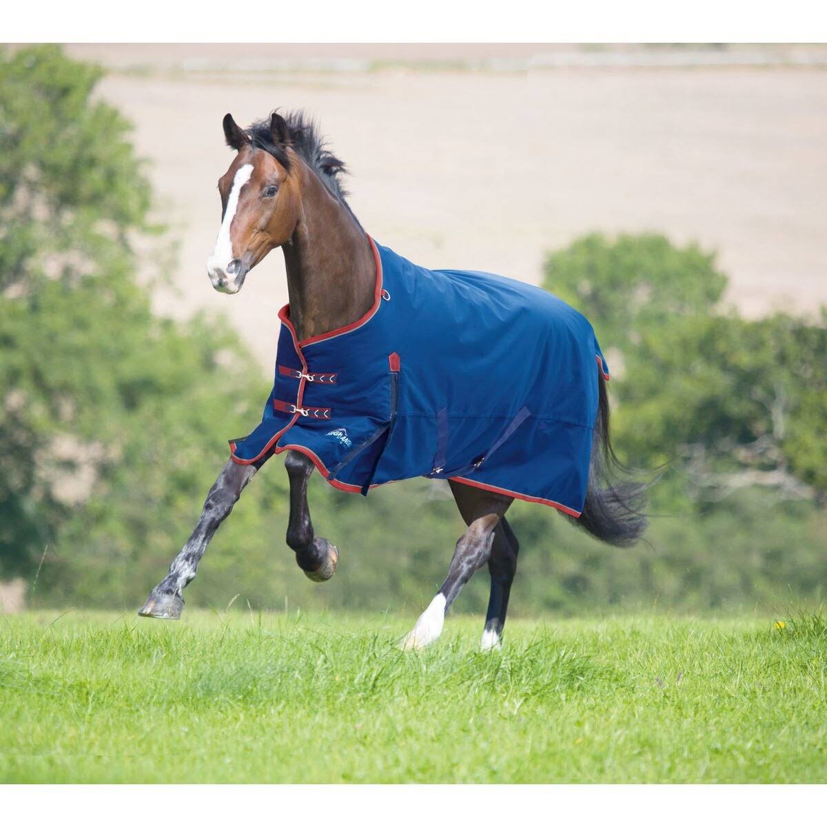 Highlander Plus 300g Standard Neck Turnout - Navy
