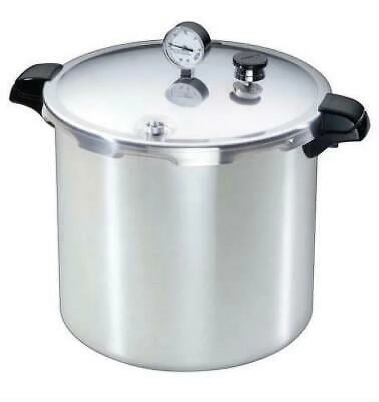 Presto Brushed Aluminum Pressure Cooker And Canner 23 - Curated Treasures Market