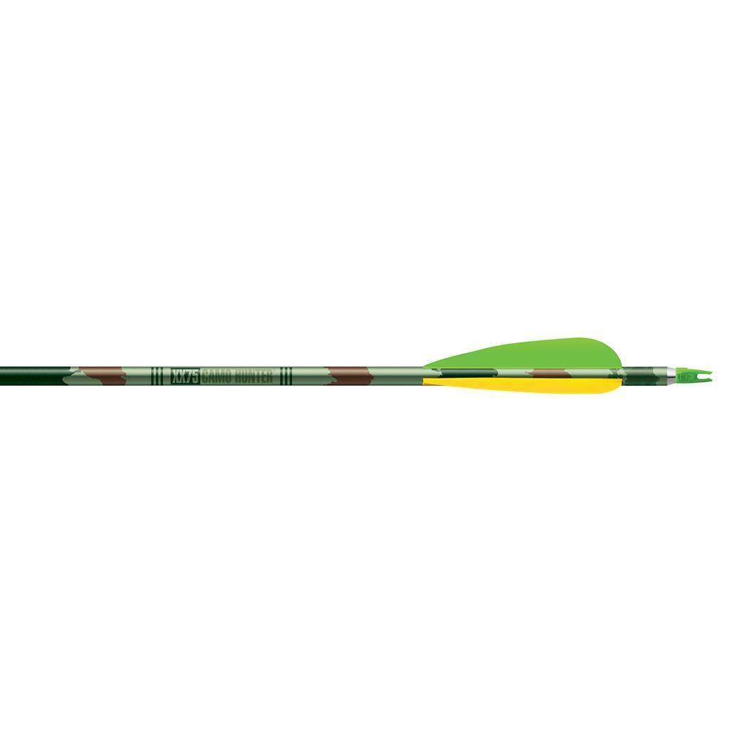 Easton Camo Hunter Xx75 Arrows 2216 4 in. Vanes 6 Pack