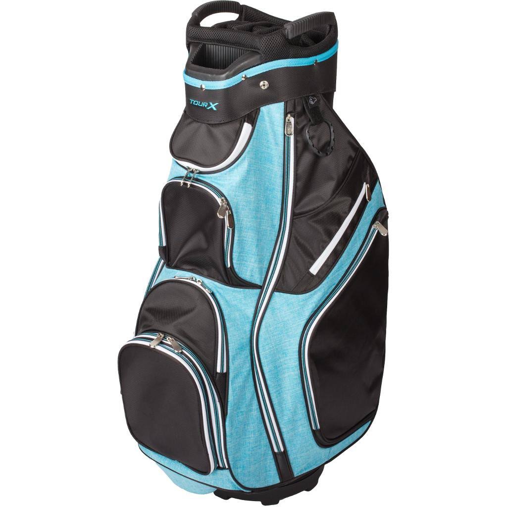 Pinseeker Ladies Tour x Cart Bag Black/Teal