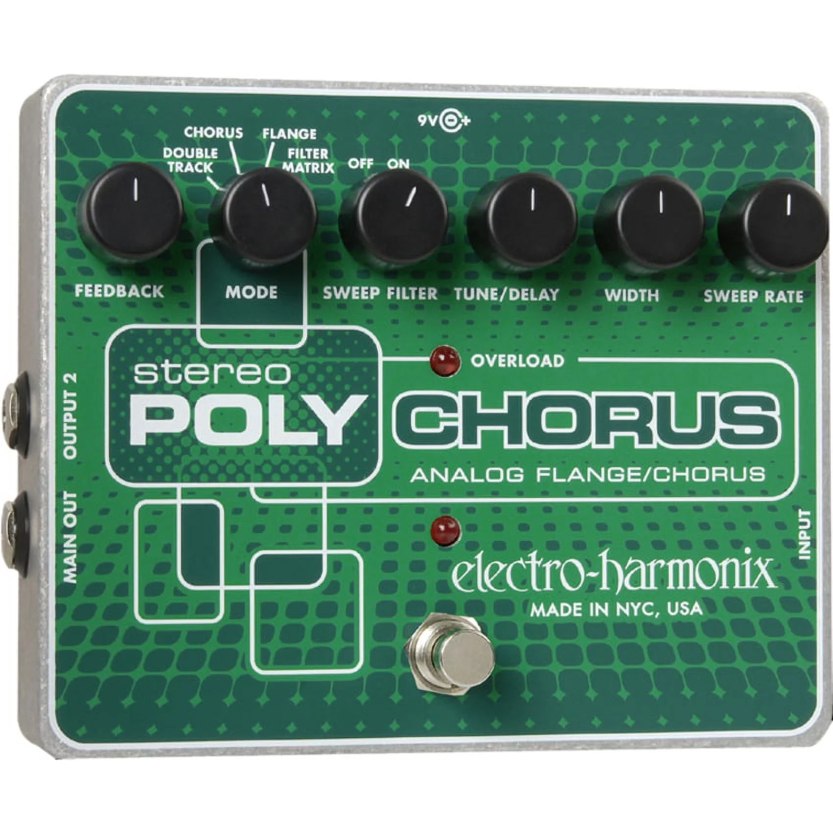 Electro-Harmonix Stereo Polychorus Analog Chorus/Flanger/Slapback Echo - Radiant Selections