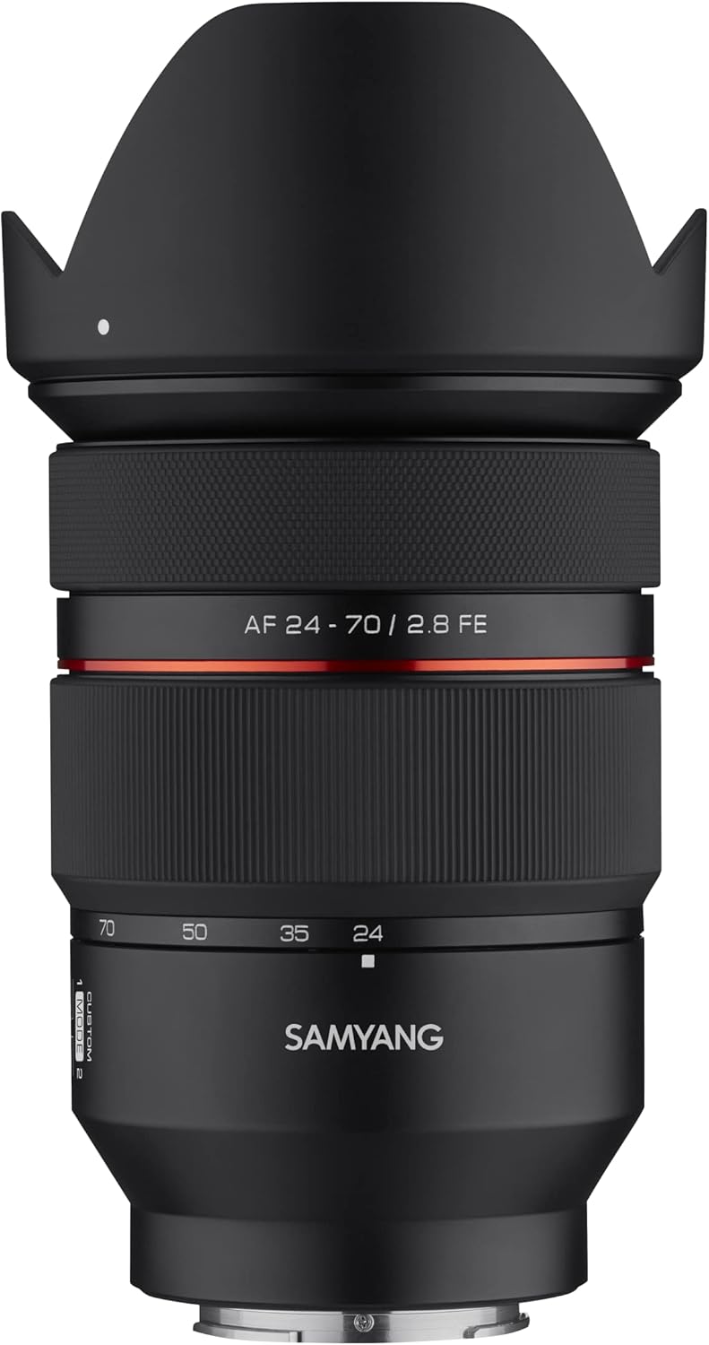 Samyang AF 24-70mm f/2.8 Auto Focus Full Frame Zoom Lens for Sony E (SYIO2470AFZ-E)
