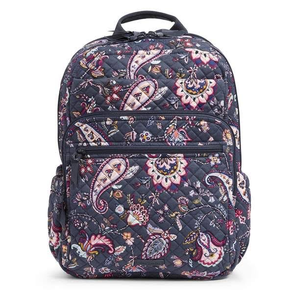 Vera Bradley XL Campus Backpack in Felicity Paisley