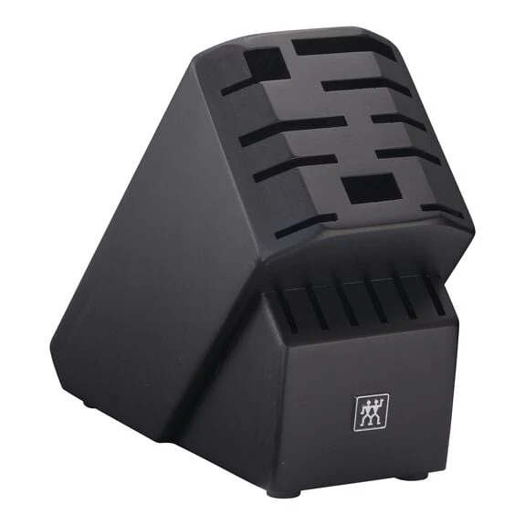 ZWILLING Pro 16 Slot Knife Block in Black Rubberwood, Storage Series