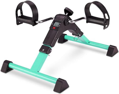 Electric Pedal Portable Mini Exercise Bike Stepper Under Desk Bike Pedal Exerciser