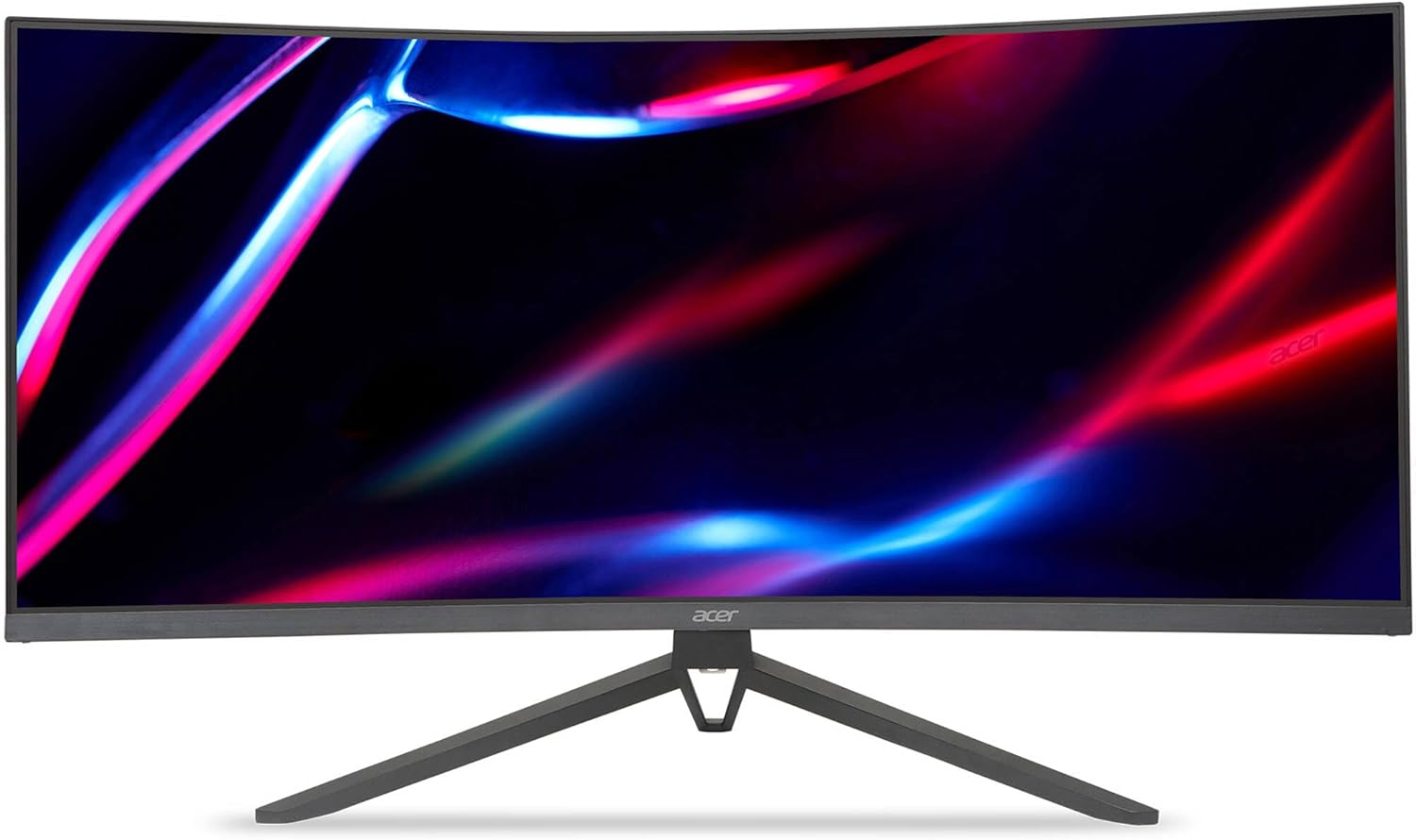 acer 34" Curved Ultrawide Gaming Monitor, 3440 x 1440, 165Hz, FreeSync Premium, VA Panel, 300Nit, HDR10, 2X HDMI 2.0, 2X DisplayPort 1.4