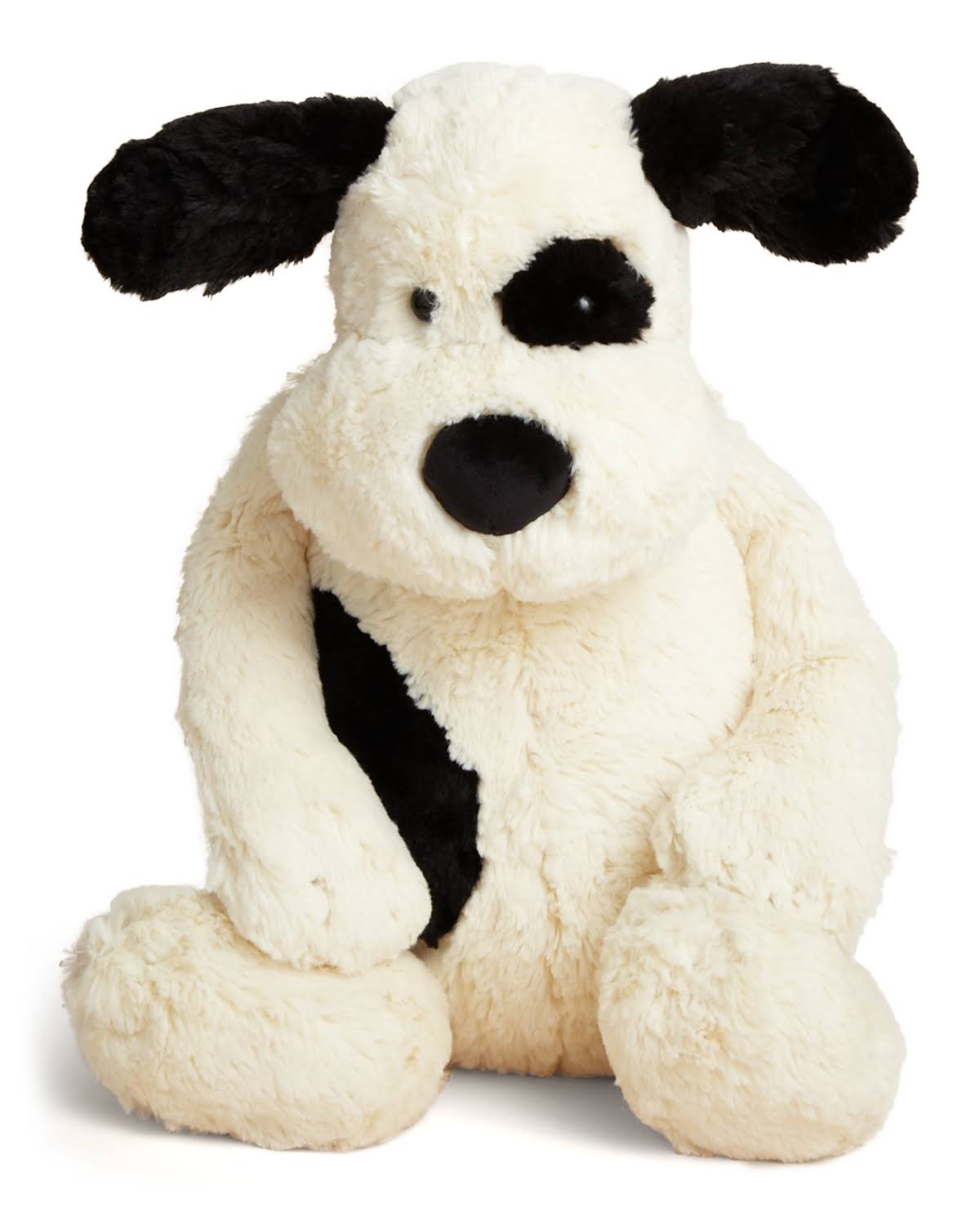 Jellycat Infant Bashful Huge Puppy Plush, Black/Cream