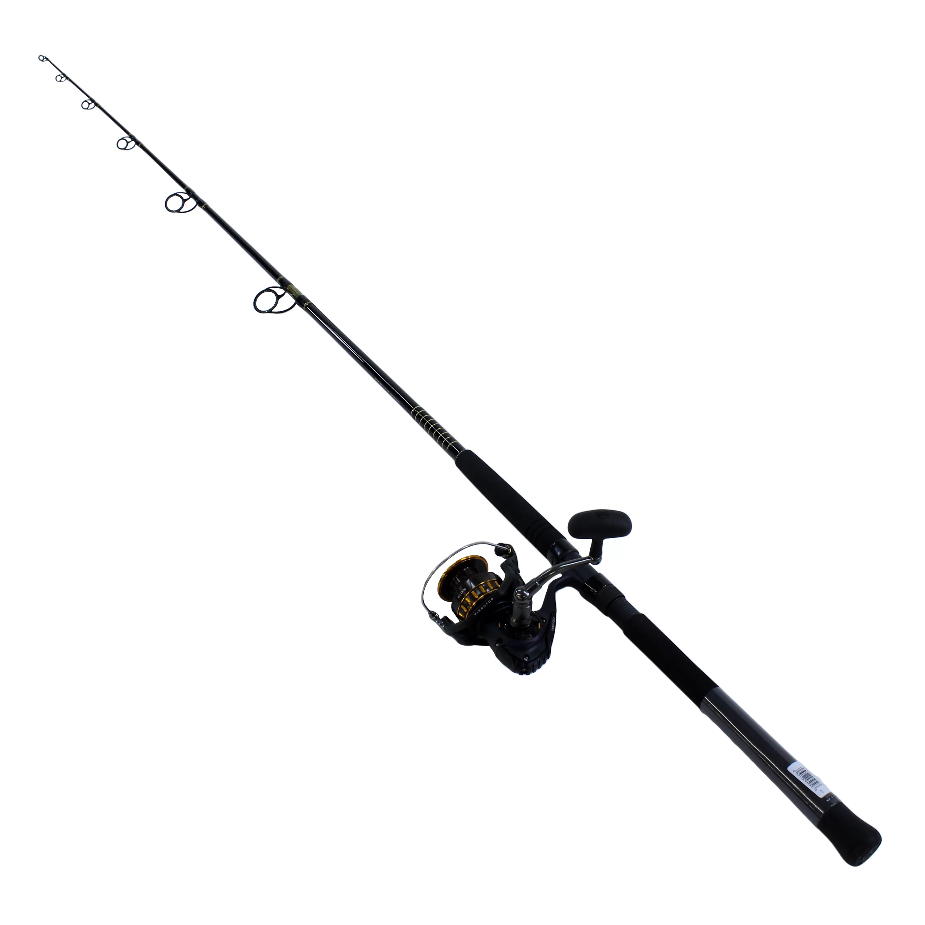 Daiwa BG4500-701MH 7 in. BG Saltwater Pre-Mounted Combo- Medium Heavy Power, 5 Guides
