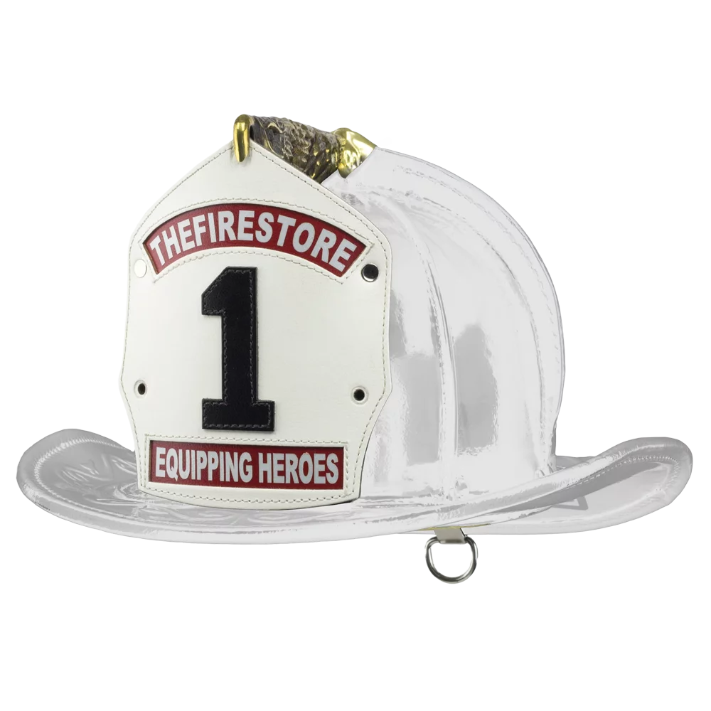 Cairns G5A New Yorker Leather Presentation Helmet, White