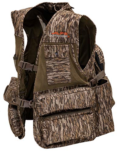 ALPS OutdoorZ Super Elite 4.0 Camo Turkey Vest Featuring Removable Fold Away Seat, Game Bag, and Call and Striker Pockets