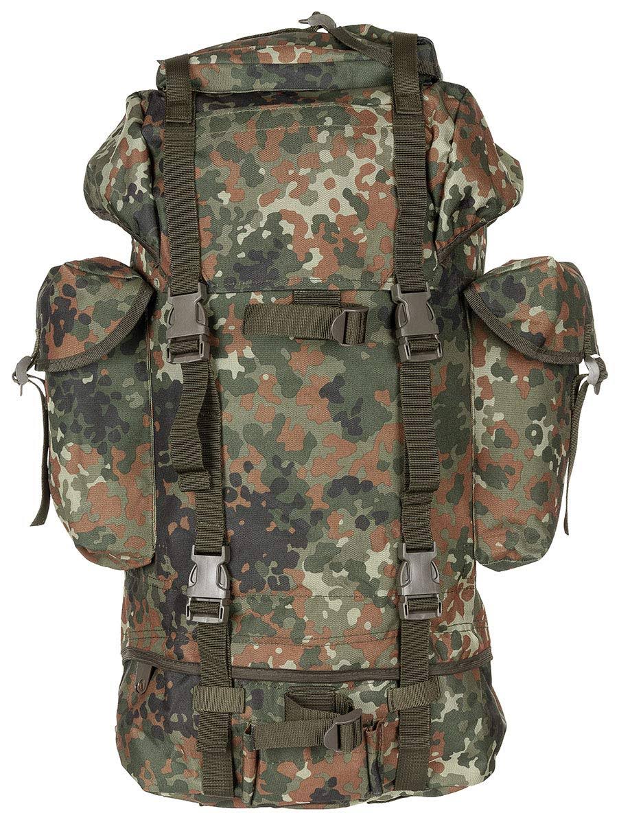 MFH German Army Rucksack 65L Flecktarn
