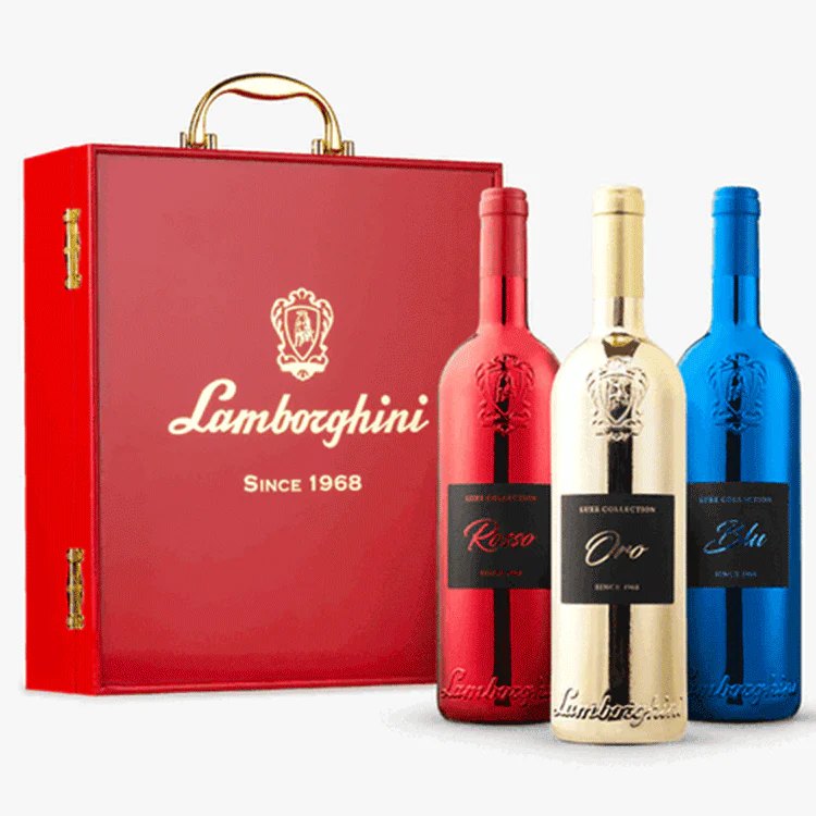 Lamborghini Wine Luxe Red Collection with Gift Set - Nestor Liquor