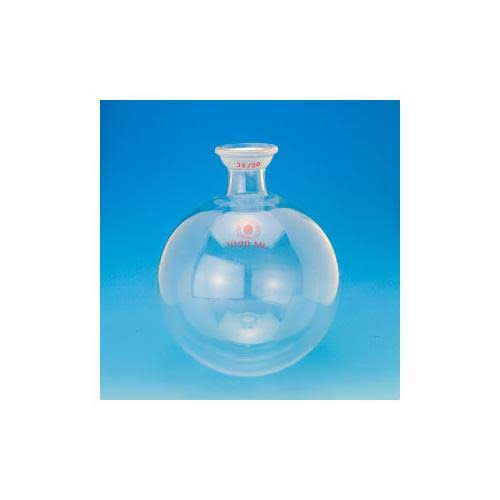 Ace Glass, 3996-02, Flask, Round Bottom, Safety Coated, 50ml, 35/20