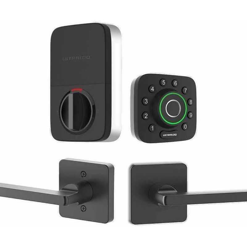 Ultraloq U-Bolt Pro Wi-Fi Deadbolt Smart Lock with Passage Handle