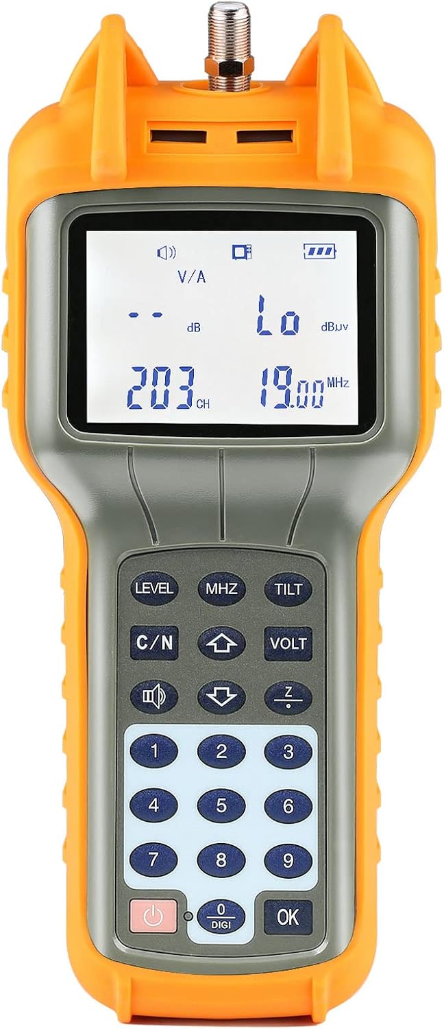 AUGOCOM RY S110 CATV Cable TV Handle Signal Level Meter DB Best Tester 47-870MHz