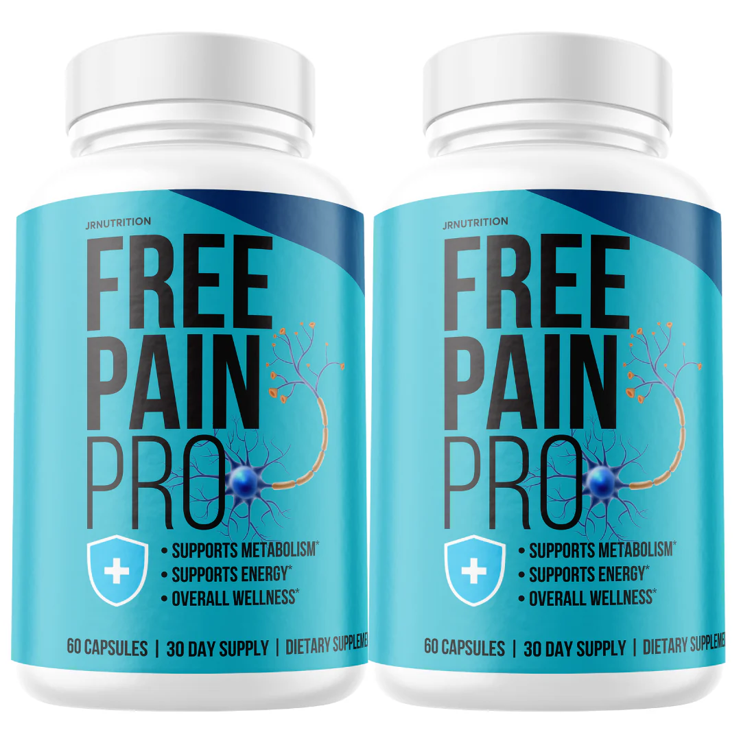 Free Pain Pro Nerve Pills to Reduce Discomfort & Increase Mobility - 2 Bottles - Kansas Nuitrition - HNZSDS