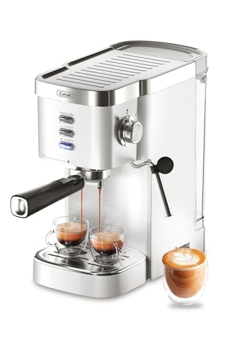 Gevi Espresso Machine, Espresso Maker with Milk Frother Steam Wand