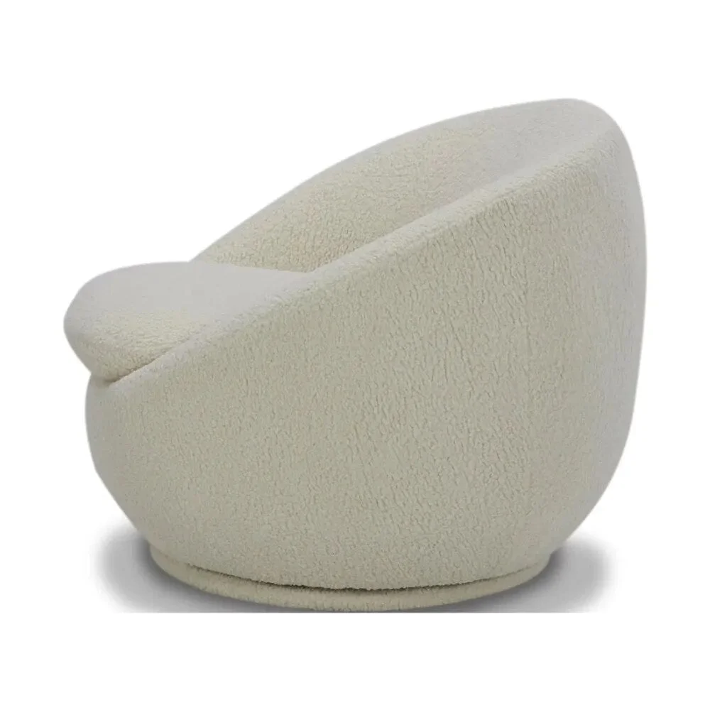 Mira Swivel Chair, Cream furniture  chairs living room  chairs for bedroom