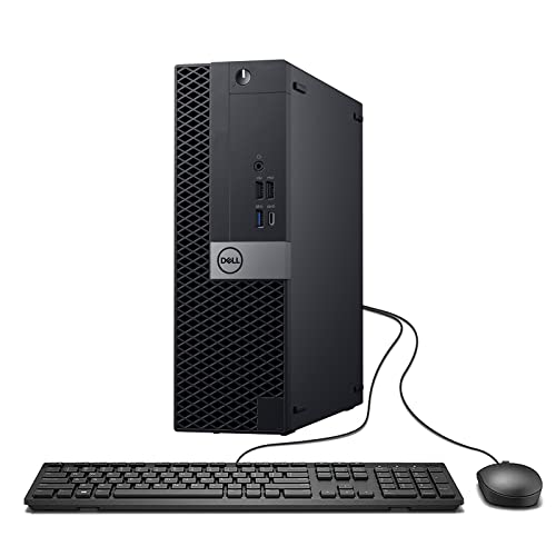 Dell Gaming OptiPlex Desktop RGB Computer PC, Intel Core i7, GeForce GT 1030 2GB GDDR5, 16GB RAM, 512GB SSD, 24 Inch HDMI Monitor
