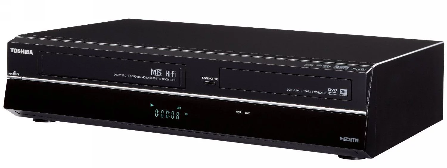 Restored Toshiba DVR-620 DVR620 DVD and VHS Recorder with 1080p Upconversion (Refurbished)