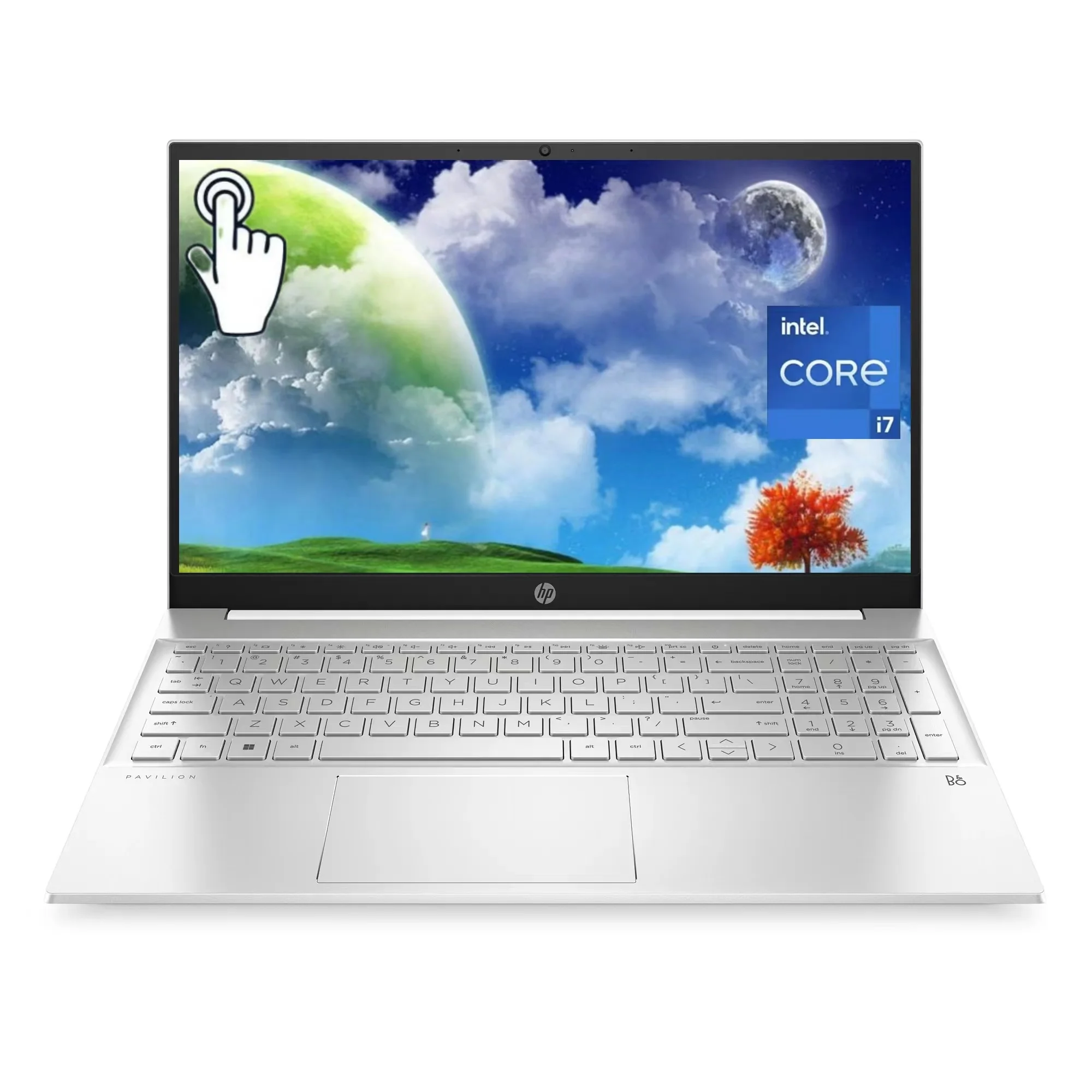 New HP Pavilion 15t-eg300 Laptop, 15.6" FHD Touchscreen,Intel Core i7-1355U,up to 5.0Ghz,16GB RAM,1TB SSD ,Backlit Keyboard ,Webcam, HDMI,Wifi 6