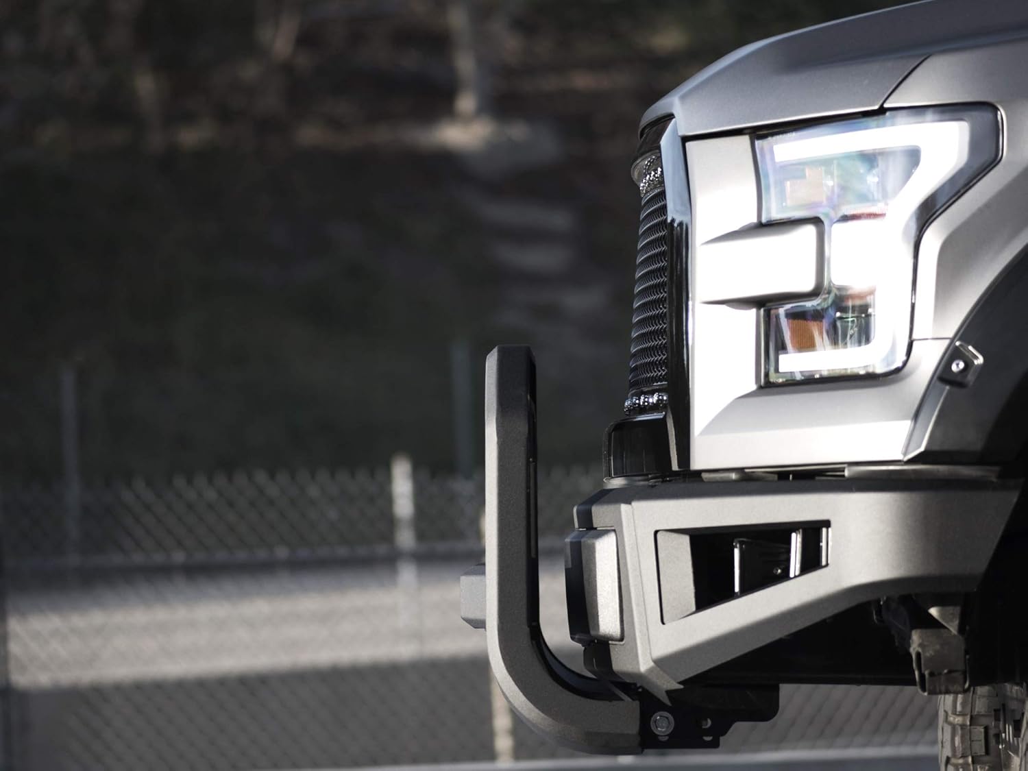 Armordillo USA 7176751 AR Series Bull Bar W/LED Fits 2007-2018 Chevy Silverado 1500 - Matte Black