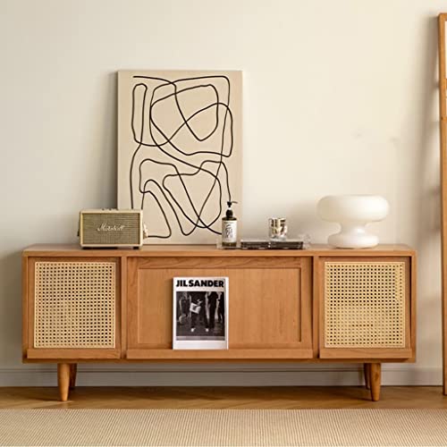 Tv Stand Unit for Gaming Entertainment Center, Universal Corner Cabinet Table Solid Wood