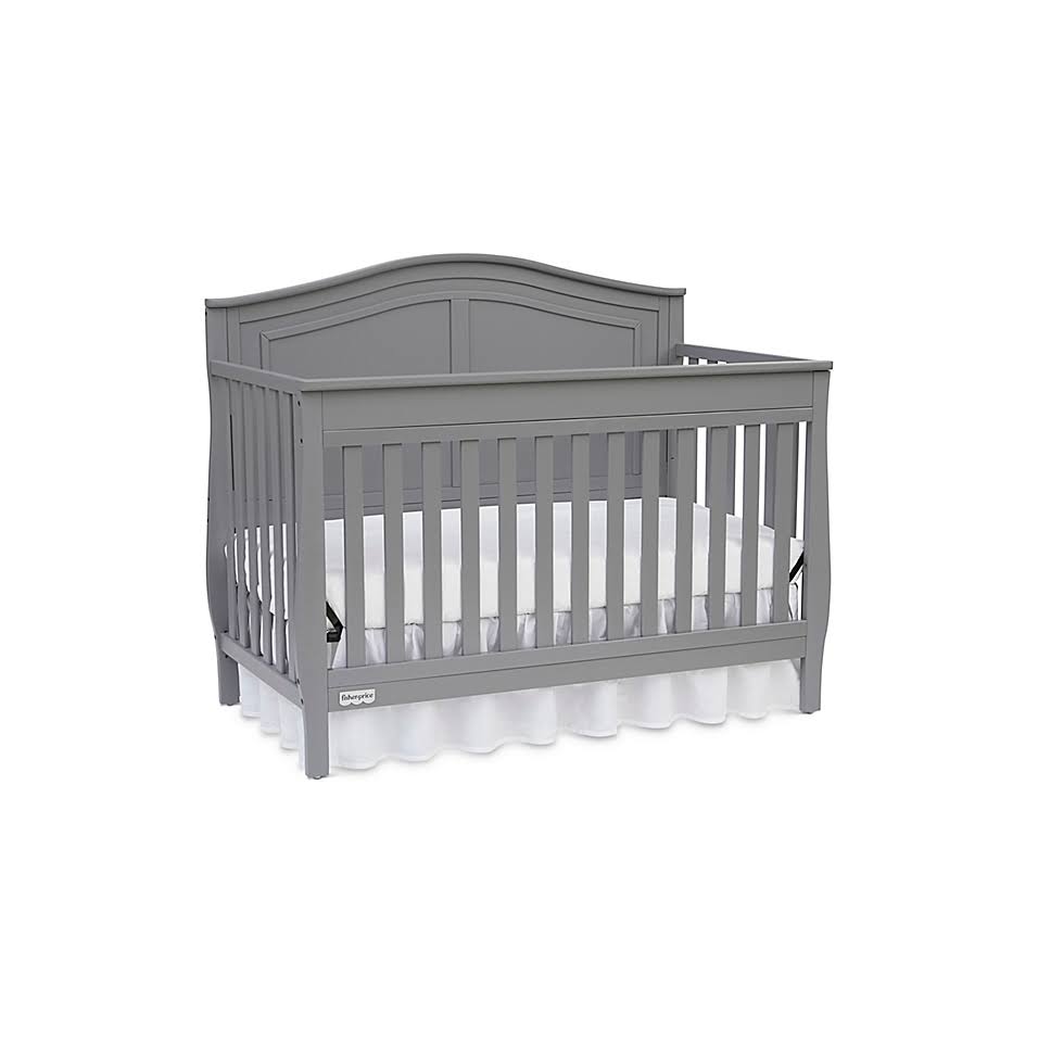 Fisher-price Galway 4-in-1 Convertible Crib in Storm Grey